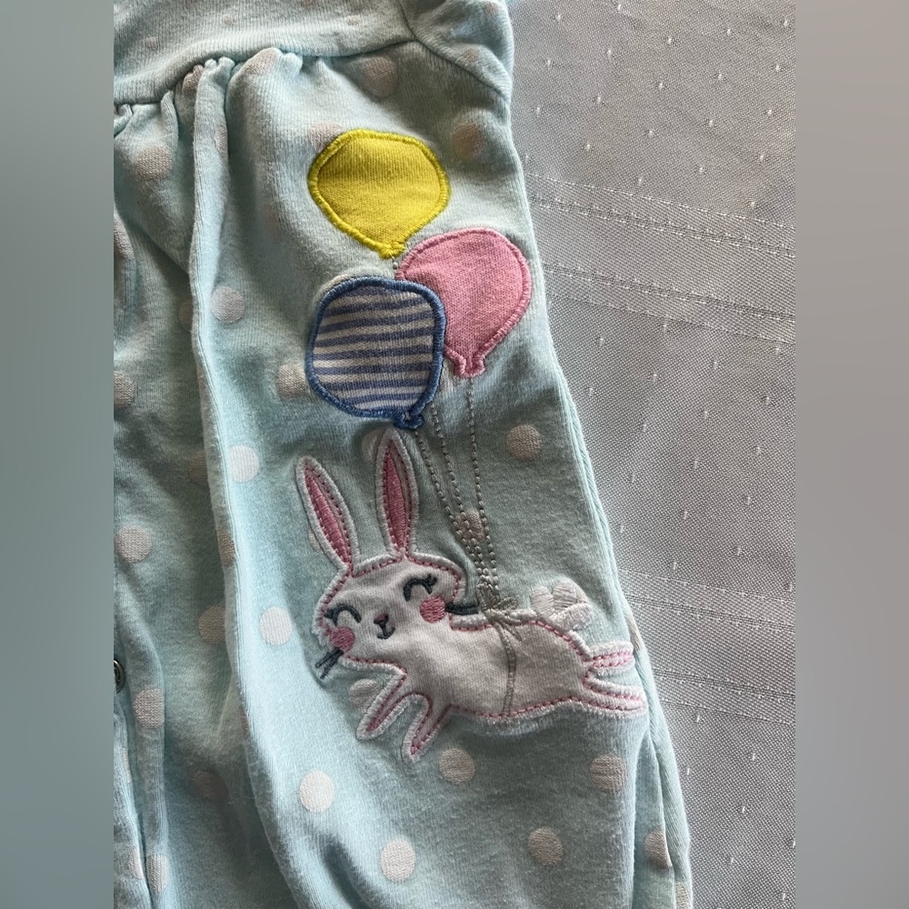 Lot of 6 summertime baby girl rompers or one pieces! - Picture 6 of 9